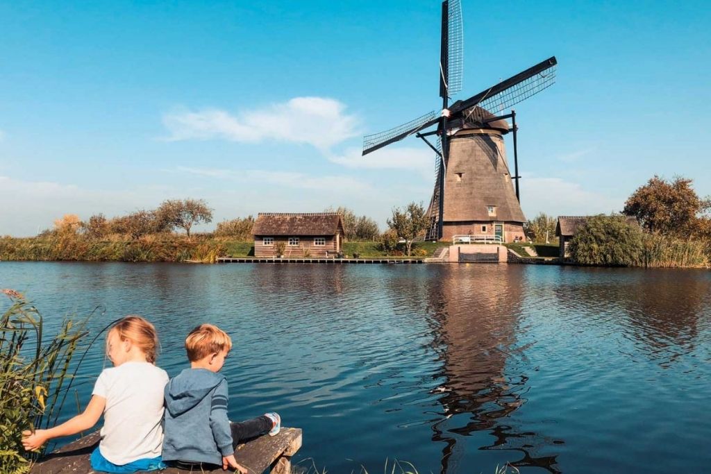 Kinderdijk, the netherlands