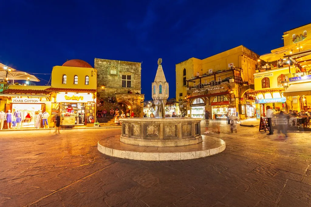 rhodes town