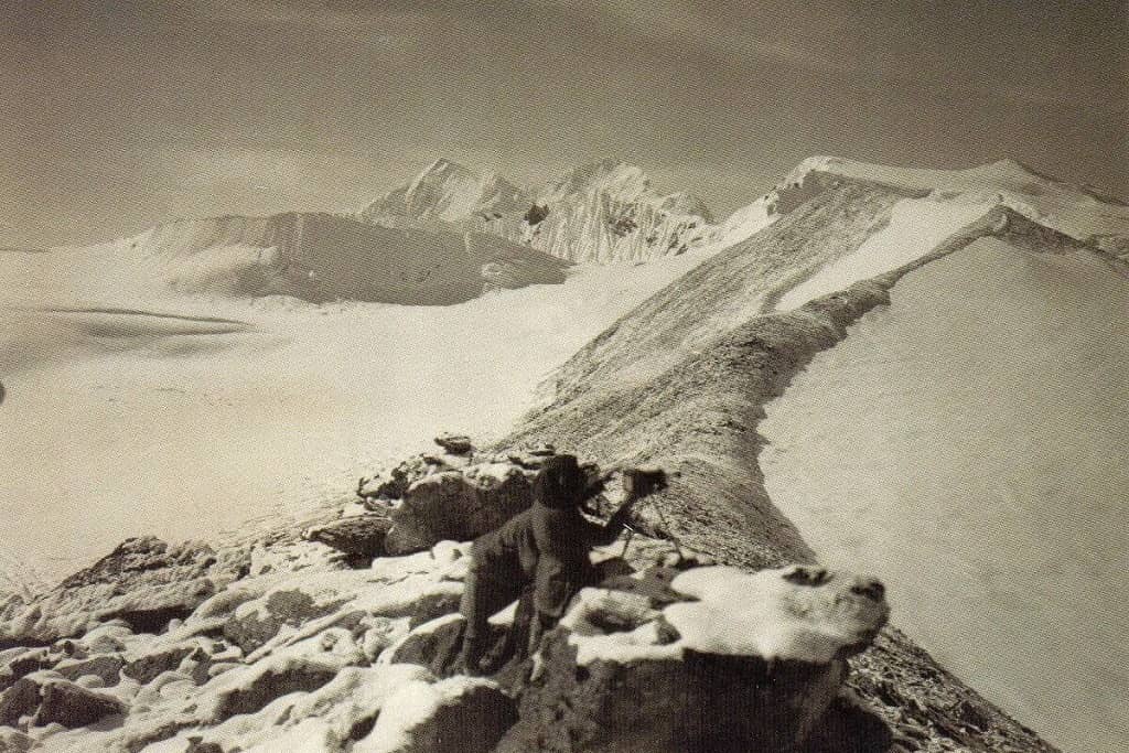 1921 expedition picture taken from the British expeditionary team