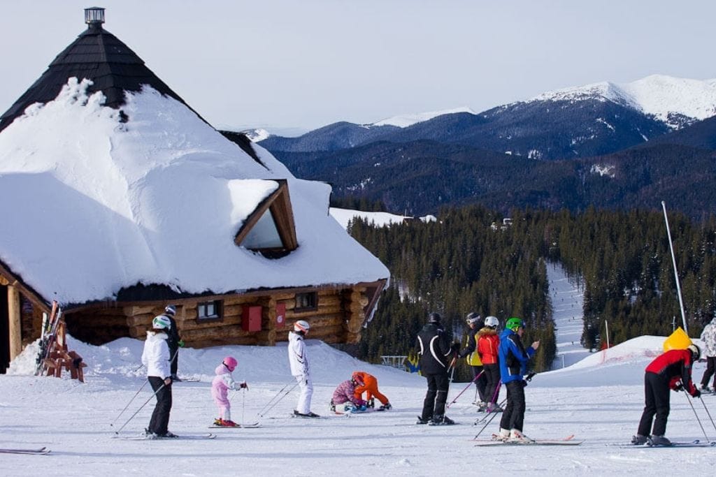 Bukovel skiing