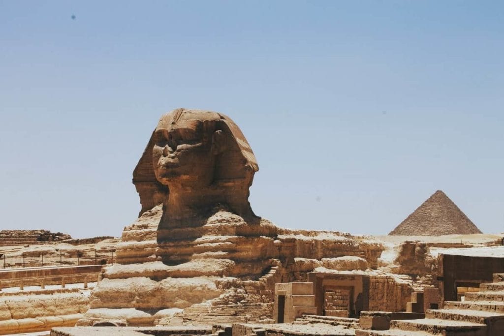 tourist attraction in africa- Great Sphinx of Giza, Egypt