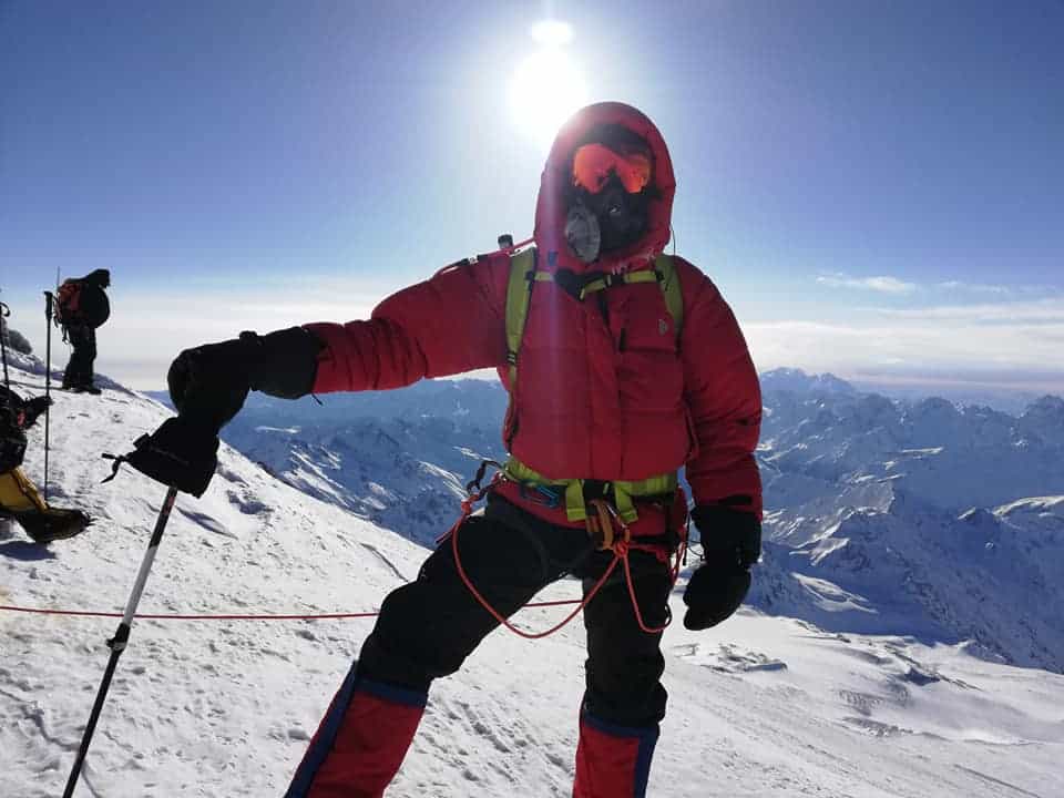 Kami Rita Sherpa on Everest