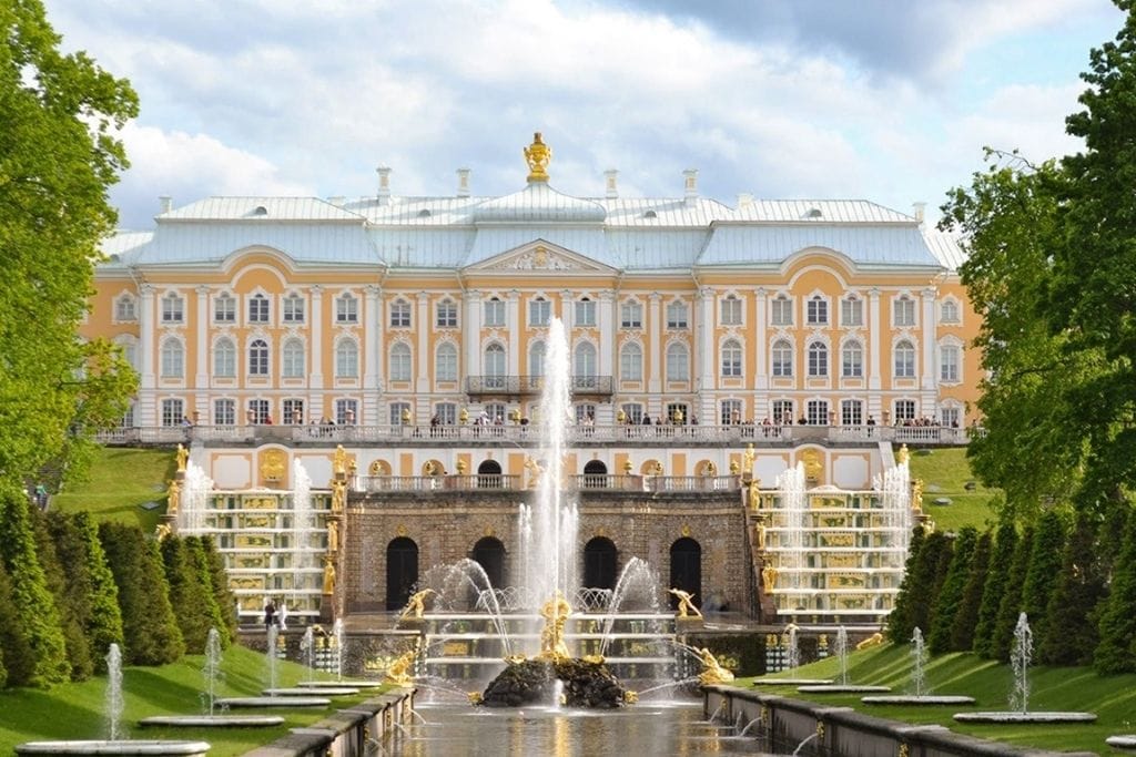Peterhof palace, russia