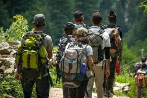 hiking and trekking