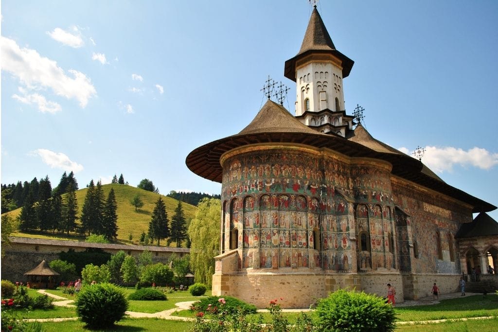 painted monasteries of Bucovina